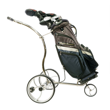 EPG eR-Pace G Luxury Remote Golf Trolley, Stainless Steel