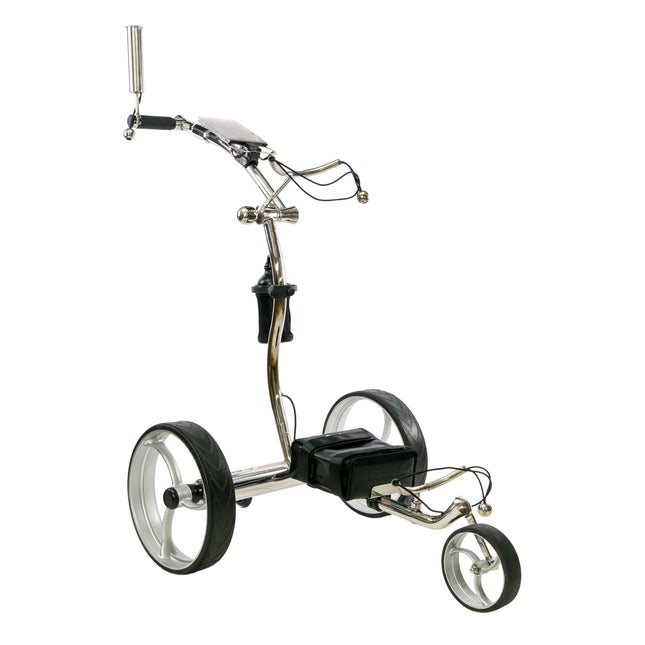 EPG eR-Pace G Luxury Remote Golf Trolley, Stainless Steel