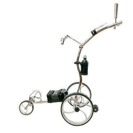 EPG eR-Pace G Luxury Remote Golf Trolley, Stainless Steel